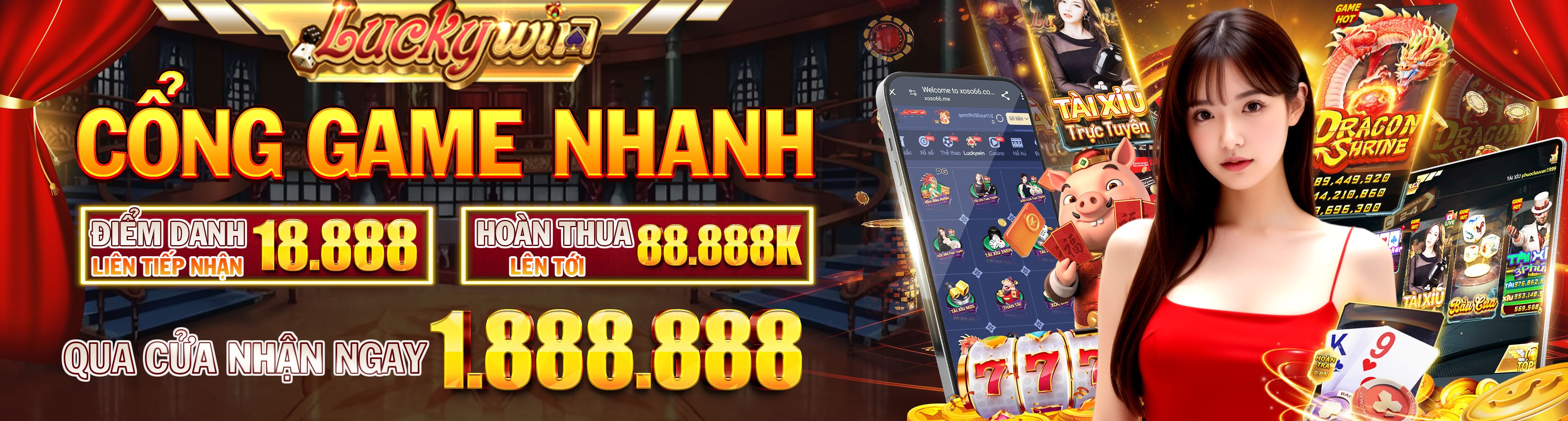 Hình ảnh quảng cáo của 90jili hiển thị nền tảng và các lợi ích